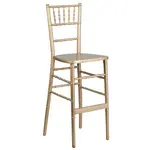 Flash Furniture XA-CH-BAR-GO-GG Bar Stool, Stacking, Outdoor