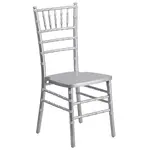 Flash Furniture XS-SILVER-GG Chair, Side, Stacking, Indoor