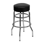 Flash Furniture XU-D-100-GG Bar Stool, Swivel, Indoor