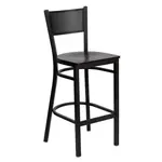 Flash Furniture XU-DG-60116-GRD-BAR-MAHW-GG Bar Stool, Indoor