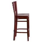 Flash Furniture XU-DG-W0108BBAR-MAH-MAH-GG Bar Stool, Indoor