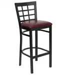 Flash Furniture XU-DG6R7BWIN-BAR-BURV-GG Bar Stool, Indoor