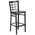 Flash Furniture XU-DG6R7BWIN-BAR-WALW-GG Bar Stool, Indoor