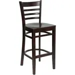 Flash Furniture XU-DGW0005BARLAD-WAL-GG Bar Stool, Indoor