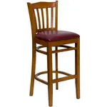 Flash Furniture XU-DGW0008BARVRT-CHY-BURV-GG Bar Stool, Indoor