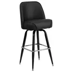 Flash Furniture XU-F-125-GG Bar Stool, Swivel, Indoor