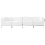 Flash Furniture ZB-IMAG-SET8-WH-GG Sofa Seating, Indoor