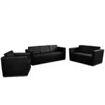 Flash Furniture ZB-TRINITY-8094-SET-BK-GG Sofa Seating, Indoor