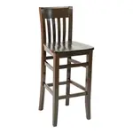 Florida Seating FLS-03B SS Bar Stool, Indoor