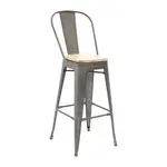 Florida Seating IND BARSTOOL ANTIQUE BRONZE GR1 Bar Stool, Indoor