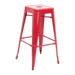 Florida Seating IND BB RED GR1 Bar Stool, Indoor