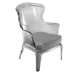 Florida Seating PASHA-SMOKE Chair, Armchair, Outdoor