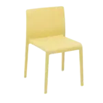 Florida Seating VOLT-S / YELLOW Chair, Side, Stacking, Outdoor