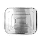 Foil Lid, Half Size, Aluminum, (100/Case) Karat AF-STPL03