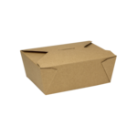 Food Container, #8, 48 Fl oz, Kraft, Fold-To-Go, (300/Case) Karat FP-FTG48K