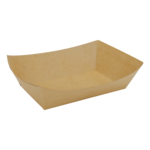 Food Tray, 2 Lb, Kraft, Paper, (1000/Case), Karat FP-FT200K