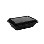 G.E.T. Enterprises EC-11-1-BK Carry Take Out Container, Plastic