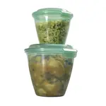 G.E.T. Enterprises EC-20-JA Carry Take Out Container, Plastic