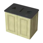 Geneva 75665 Trash Receptacle, Cabinet Style