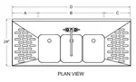 Glastender C-DSB-24 Underbar Sink Units