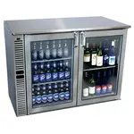 Glastender C2SB44 Back Bar Cabinet, Refrigerated