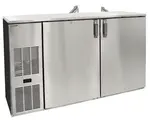 Glastender CP1FB60 Back Bar Cabinet, Refrigerated, Pass-Thru