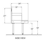 Glastender DBSA-18 Underbar Blender Station