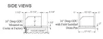 Glastender GDU-16X72 Ice Display, Bar