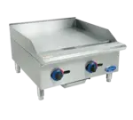 Globe C24GG Griddle, Gas, Countertop