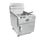 Globe GF30PG Fryer, Gas, Countertop, Full Pot