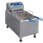 Globe PF16E Fryer, Electric, Countertop, Full Pot