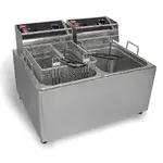 Grindmaster-Cecilware EL2X15 Fryer, Electric, Countertop, Split Pot