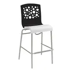 Grosfillex UT836017 Bar Stool, Stacking, Indoor