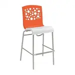 Grosfillex UT836019 Bar Stool, Stacking, Indoor