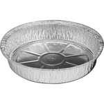 HANDI-FOIL OF AMERICA Food Container, 10", Aluminum Foil, Round, (250/Case), Handi-Foil 4050-35-250