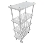 IMC/Teddy S-3021-4L Shelving Unit, Louvered Slotted