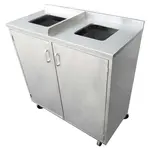 IMC/Teddy WRC-2 Trash Receptacle, Cabinet Style