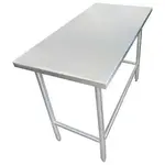 IMC/Teddy WT-24120-16 Work Table, 109" - 120", Stainless Steel Top