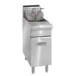 Imperial IRF-25 Fryer, Gas, Floor Model, Full Pot