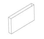 Jade Range R-12 Backguard Flue Riser