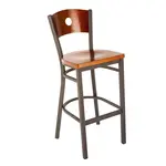 JMC Furniture CIRCLE SERIES BARSTOOL WOOD Bar Stool, Indoor