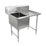 John Boos 1B184-1D18R Sink, (1) One Compartment