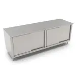 John Boos 4CS4-30144-1S Work Table, Cabinet Base Sliding Doors