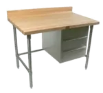 John Boos BT1S01 Work Table, Bakers Top