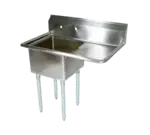 John Boos E1S8-1620-12R18-X Sink, (1) One Compartment