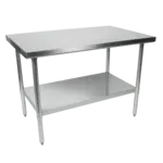 John Boos FBLG3618 Work Table,  36" - 38", Stainless Steel Top