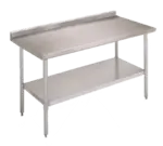 John Boos FBLGR5-3630 Work Table,  36" - 38", Stainless Steel Top