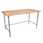 John Boos JNB01 Work Table, Wood Top