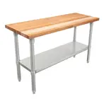 John Boos JNS1836 Work Table, Wood Top