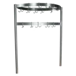 John Boos PRB03 Pot Rack, Table-Mounted